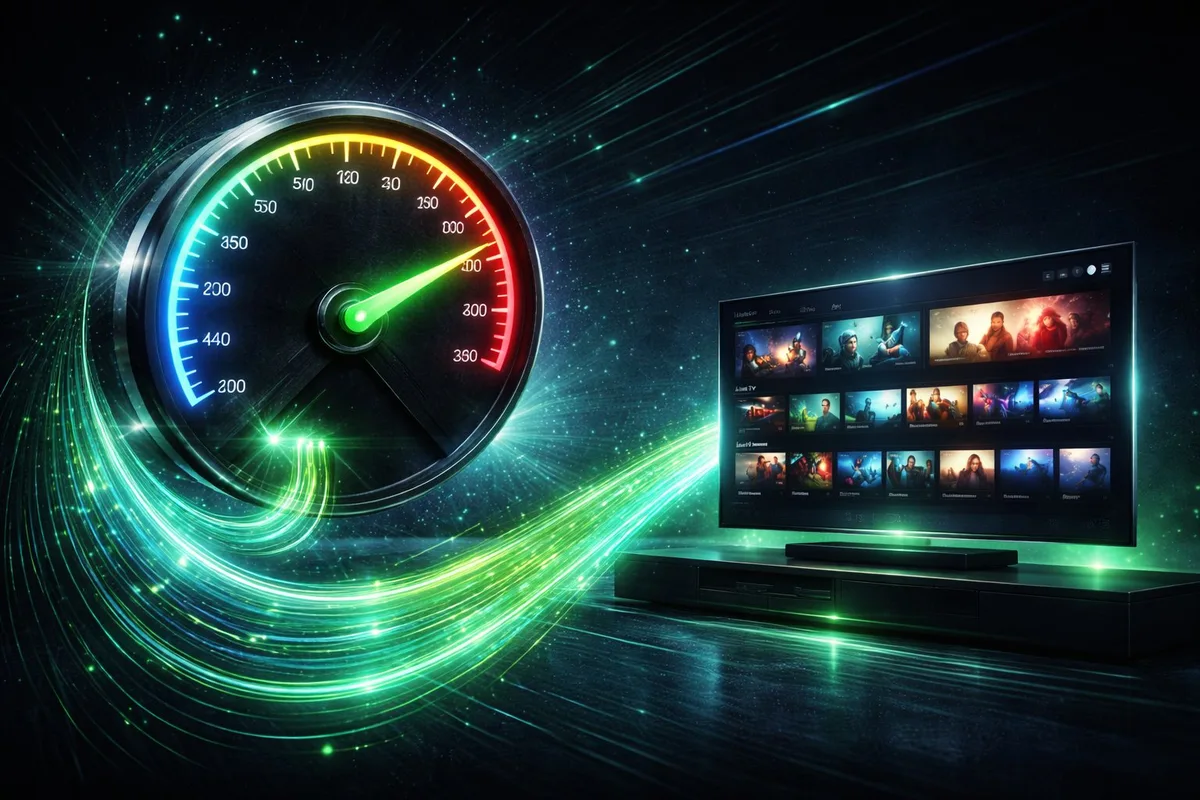 Débit internet pour IPTV